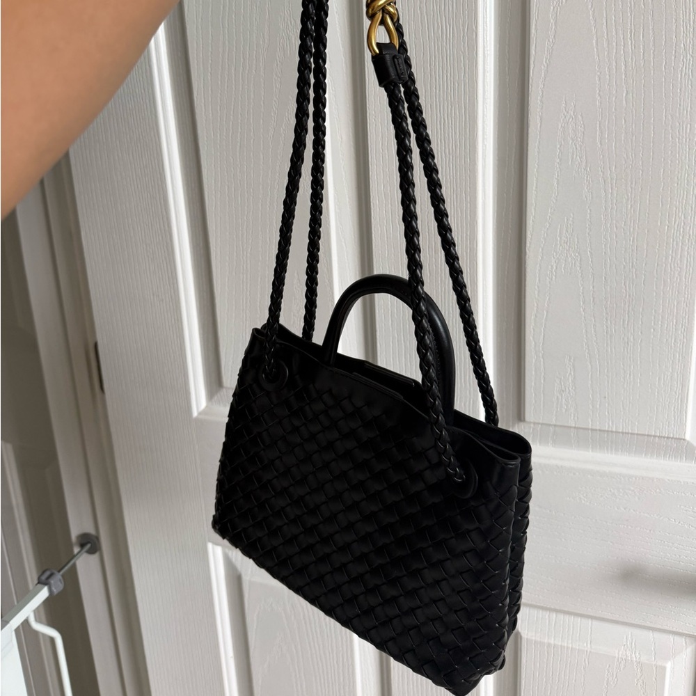 Black Bottega Andiamo Inspired Bag - Picture 2 of 11